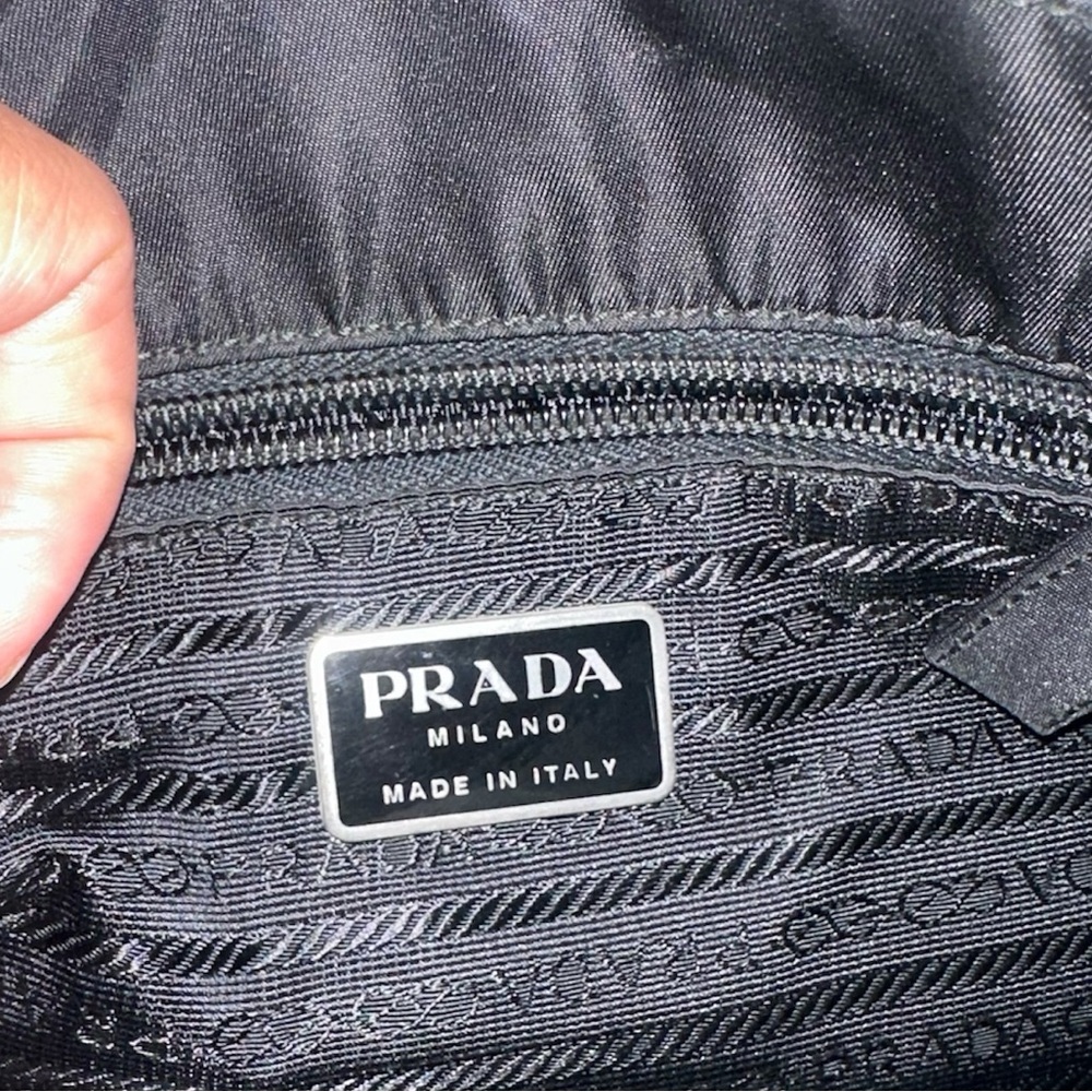 PRADA Tessuto Nylon Tote Bag Vintage - Picture 9 of 13